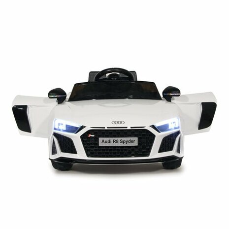 Accuvoertuig Audi R8 Spyder V10 Performance Quattro Wit