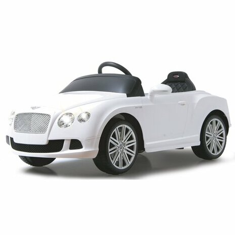 Accuvoertuig Bentley GTC Wit 40MHz 6V