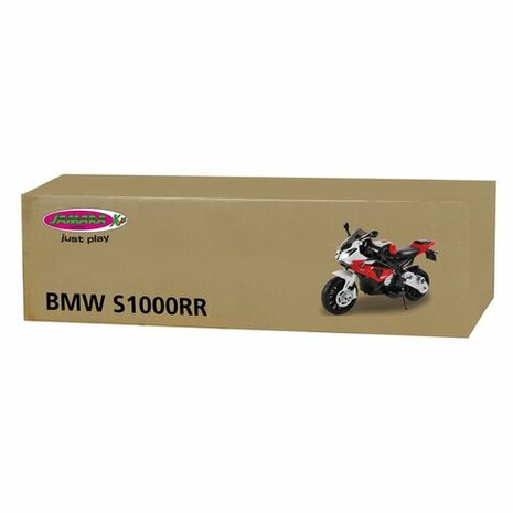 Accuvoertuig Motor BMW S1000RR Blauw 12V