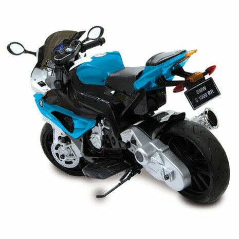 Accuvoertuig Motor BMW S1000RR Blauw 12V