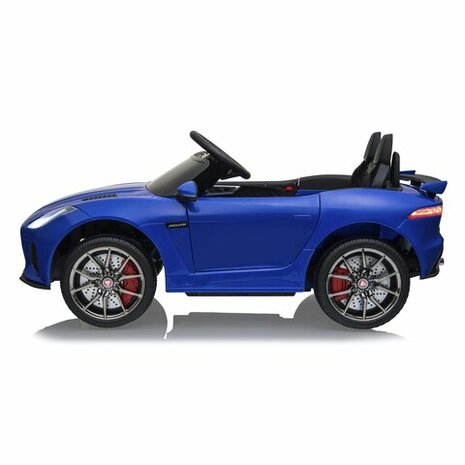 Accuvoertuig Jaguar F-Type SVR Blauw 12V