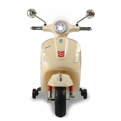 Accuvoertuig Vespa GTS 125 Beige 12V