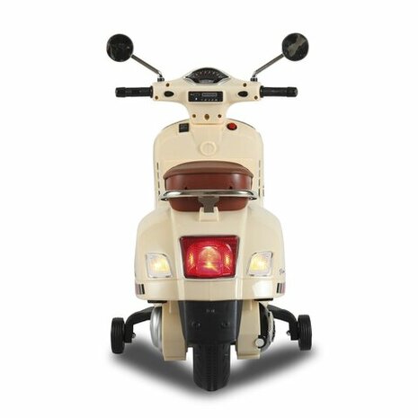 Accuvoertuig Vespa GTS 125 Beige 12V