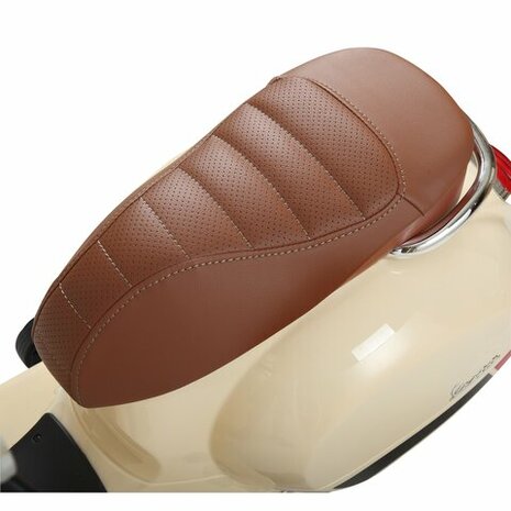 Accuvoertuig Vespa GTS 125 Beige 12V