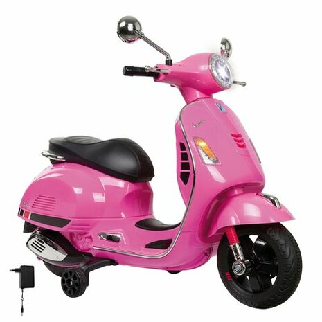 Accuvoertuig Vespa GTS 125 Roze 12V