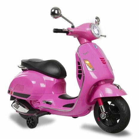 Accuvoertuig Vespa GTS 125 Roze 12V