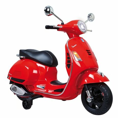 Accuvoertuig Vespa GTS 125 Rood 12V