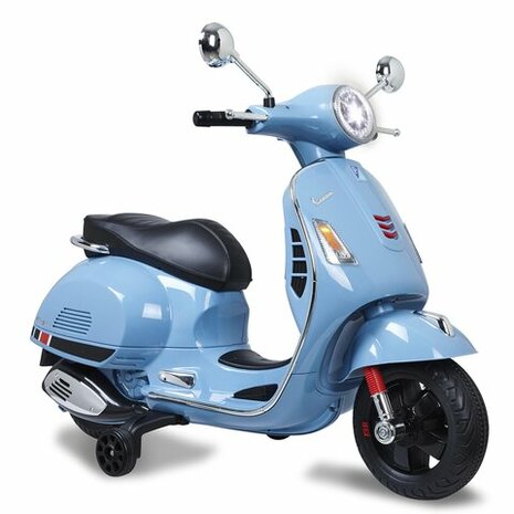 Accuvoertuig Vespa GTS 125 Blauw 12V