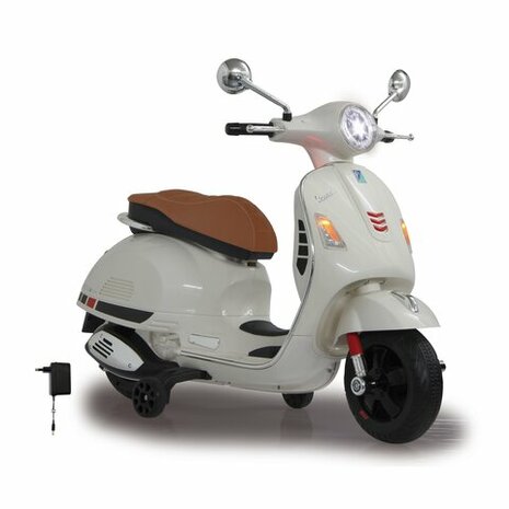 Accuvoertuig Vespa GTS 125 Wit 12V