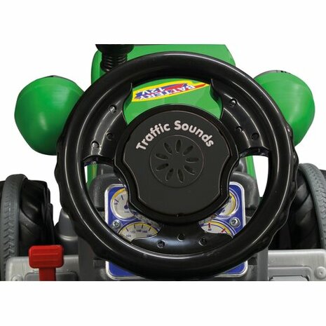 Accuvoertuig Tractor Power Drag Groen 12v