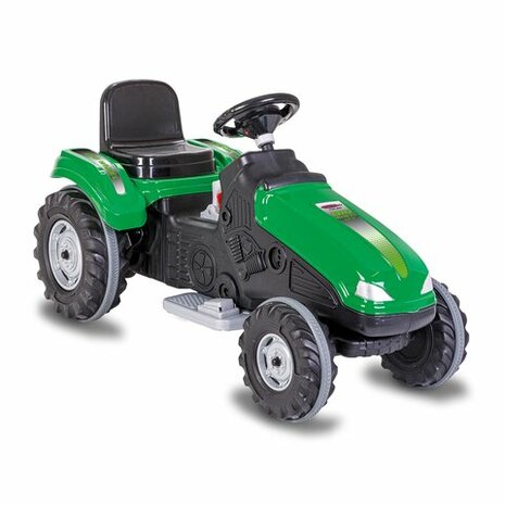 Accuvoertuig Tractor Big Wheel 12V Groen