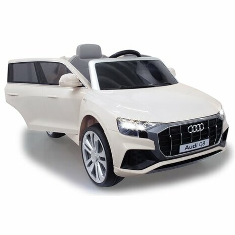 Accuvoertuig Audi Q8 Wit 12V