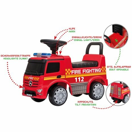 Loopauto Mercedes-Benz Antos Brandweer