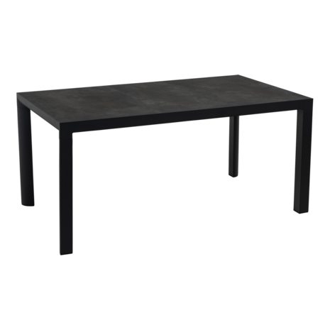 Tafel Murcia Negro 160x90cm