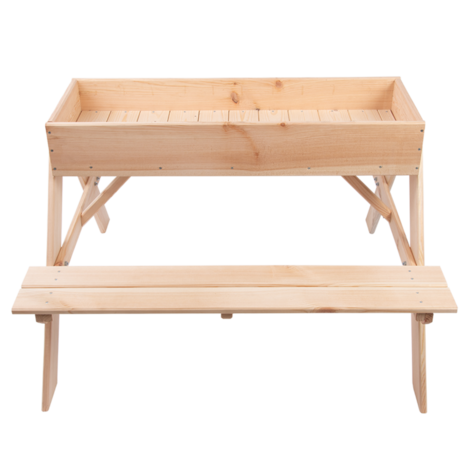 2-in-1 Picknicktafel met Zandbak