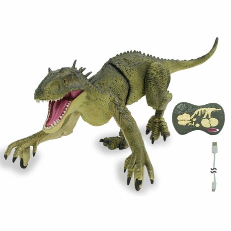 RC Dinosaurus Exoraptor Li-Ion 3,7 V 2,4GHz Groen