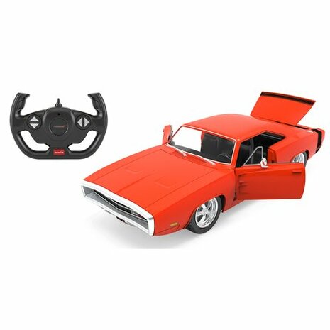 RC Dodge Charger R/T 1970 1:16 Rood 2,4GHz Speelgoed Auto