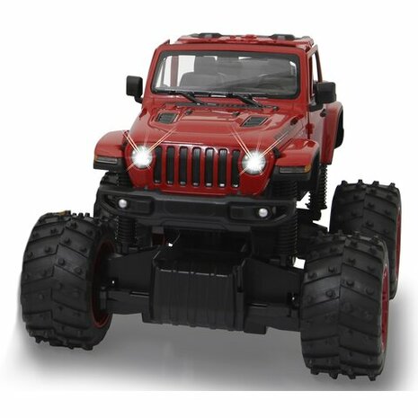 RC Jeep Wrangler JL 1:14 Rood 2,4GHz 