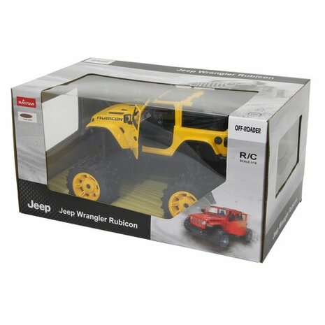 RC Jeep Wrangler JL 1:14 Geel 2,4GHz 