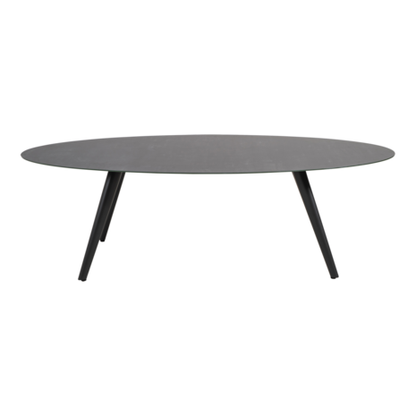 Tafel Mojito Ceramic Negro ovaal 240x110cm