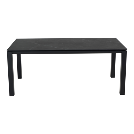 Tafel Monte Carlo Negro 180x90cm