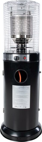 Sunred Terrasverwarmer Propus Gas Lounge Zwart 10000 Watt