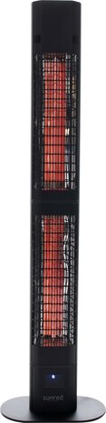 Sunred Terrasverwarmer Valencia Dark Lounge Black 3000 Watt