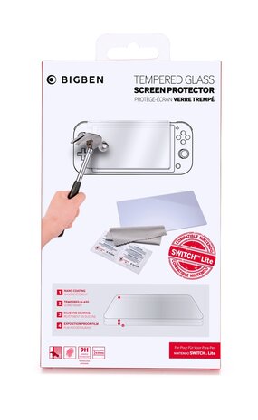 Bigben Screen Protection Kit Tempered Glass (Nintendo Switch Lite)