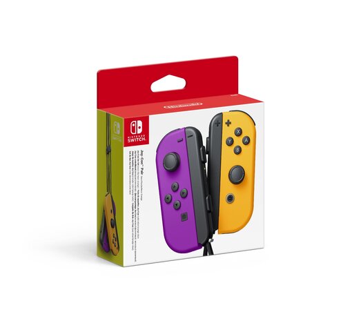 Joy-Con Controller Pair - Neon Purple/Neon Orange