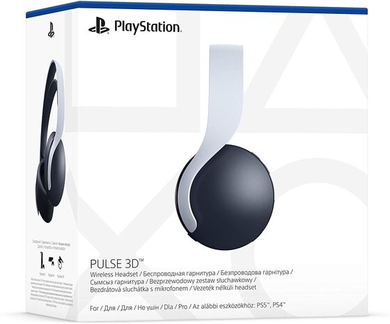 PS5 Draadloze PULSE 3D Headset - White