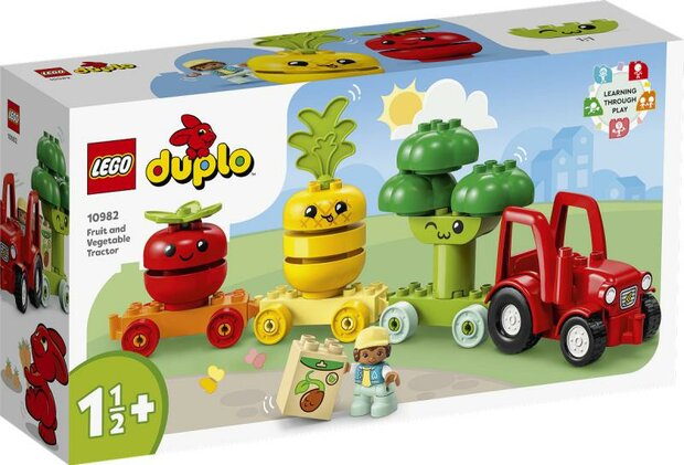 DUPLO My First Fruit- en Groentetractor