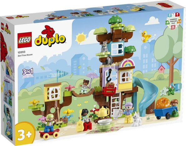 DUPLO Stad 3in1 Boomhut