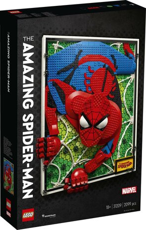 LEGO Art De geweldige Spider-Man