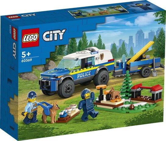 LEGO City Politie Mobiele training voor politiehonden