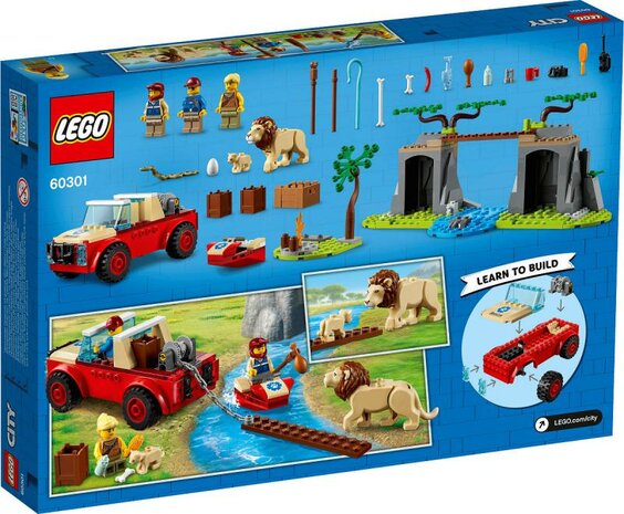 LEGO City Wildlife Wildlife Recsue off-roader