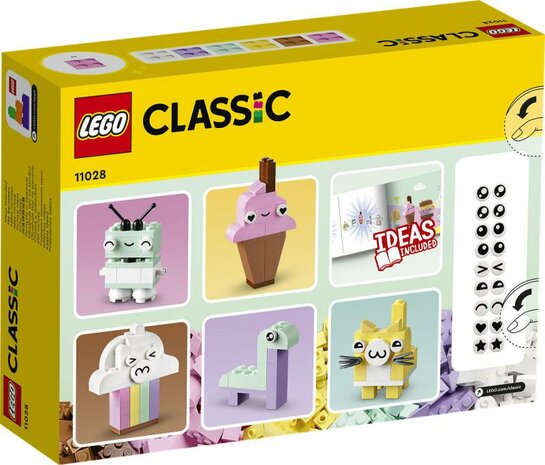 LEGO Classic Creatief spelen met pastelkleuren