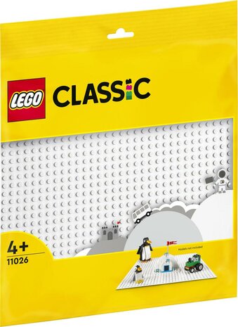 LEGO Classic Witte Bouwplaat