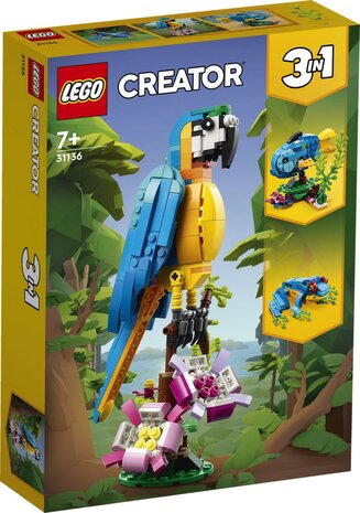 LEGO CREATOR Exotische papegaai