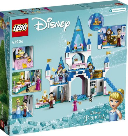 LEGO Disney Princess Het kasteel van Assepoester en de knappe prins