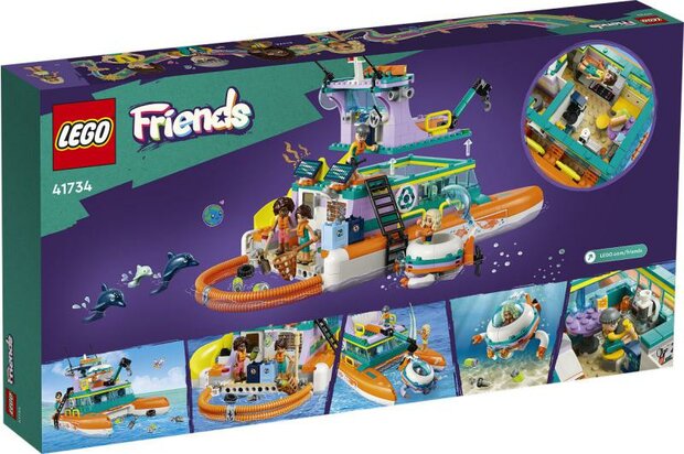 LEGO Friends Reddingsboot op zee