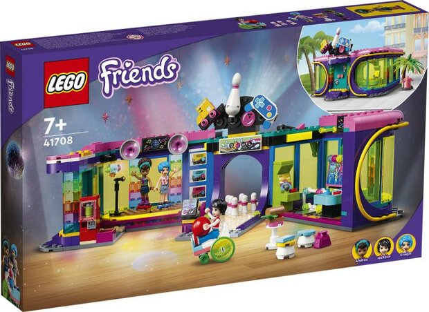 LEGO Friends Rolschaatsdisco speelhal