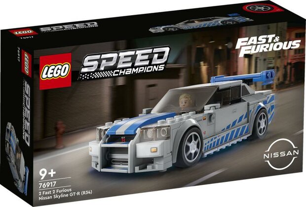 LEGO Speed Champions 2 Fast 2 Furious Nissan Skyline GT-R34