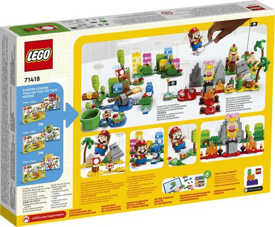 LEGO Super Mario Makersset- Creatieve gereedschapskist