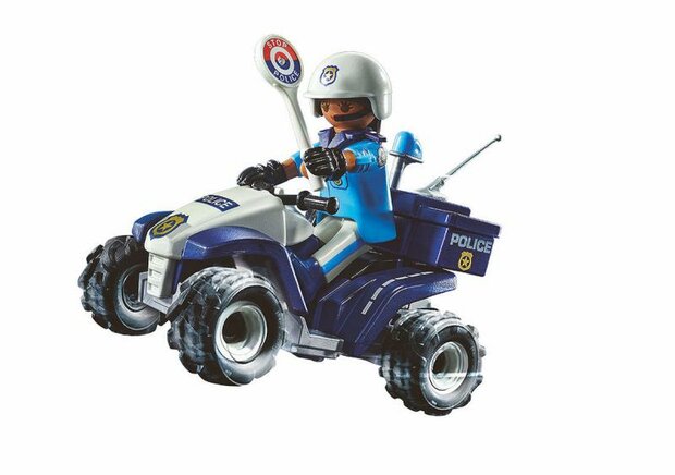 Playmobil City Action Politie - Speed Quad