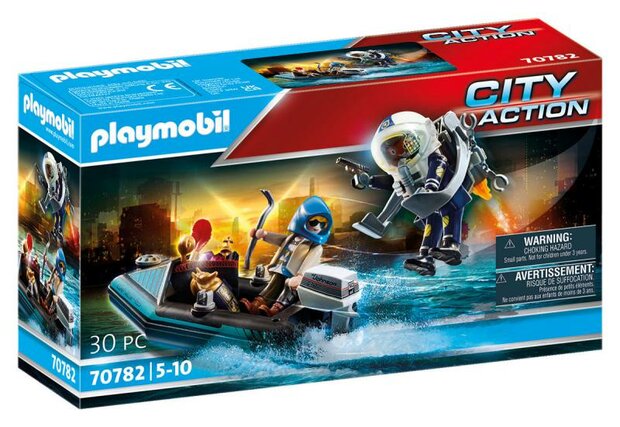 Playmobil City Action Politie: arrestatie van de kunstdief