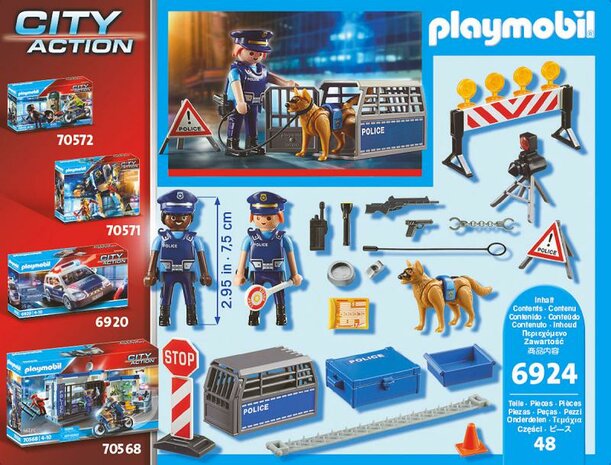 Playmobil City Action Politiewegversperring