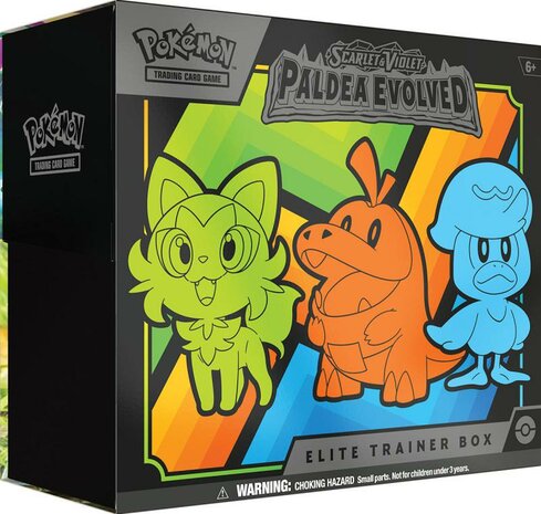 Pokémon Tcg: Scarlet & Violet - Paldea Evolved - Elite Trainer Box