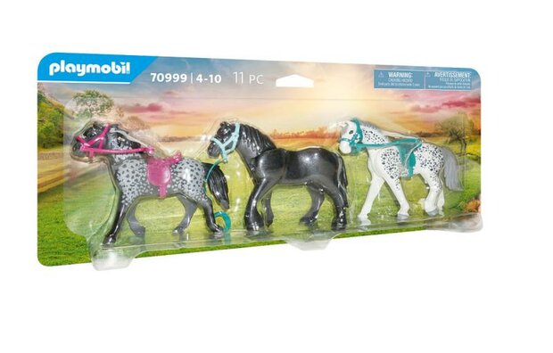 Playmobil Country 3 paarden