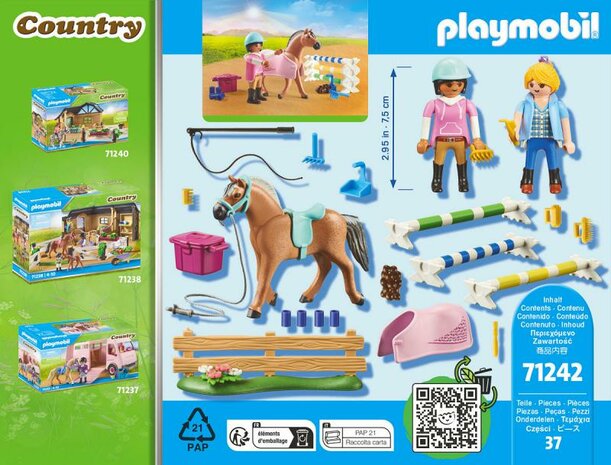 Playmobil Country Rijlessen