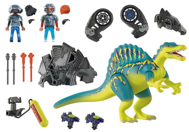 Playmobil Dinos Spinosaurus dubbele verdedigingskracht